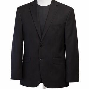 Kenneth Cole Reaction Men’s Black Suit Jacket Blazer Size 38R – Used Good